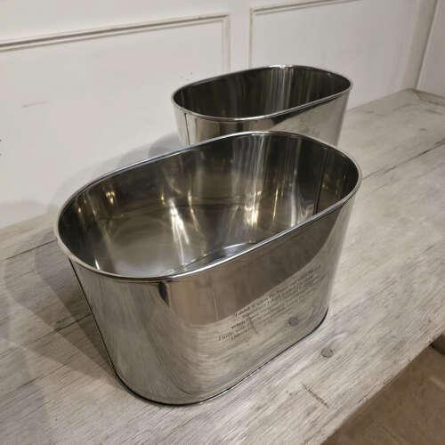Lily Bollinger Champagne Buckets, Set of 2 For Sale - Image 4 of 6