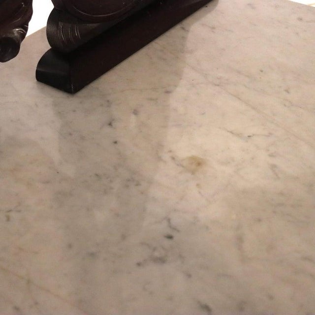 Antique Belter School Rococo Revival Carved Flame Mahogany Mirrored Dresser For Sale - Image 15 of 18