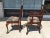 Set of 10 1940s Flamed Mahogany Chippendale Style Dining Chairs For Sale - Image 4 of 12