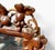 Black Forest Hand Carved Walnut Mirror Vines Leaves Berrys For Sale - Image 16 of 17