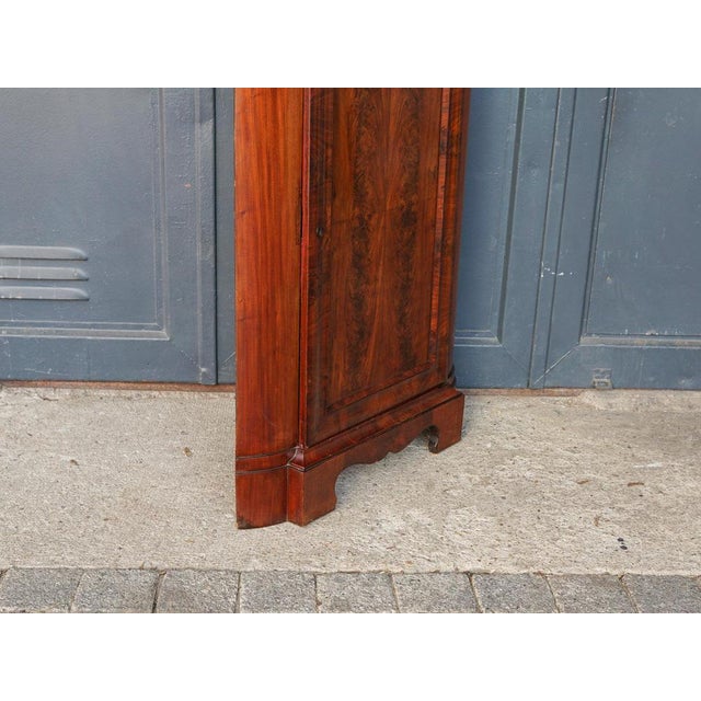 Biedermeier Mahogany Cupboard, Mid-19th Century For Sale - Image 9 of 16