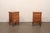 Italian Pair Antique 3-Drawer Side Chests For Sale - Image 4 of 13