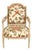 French French Armchair in European Chintz Fabric For Sale - Image 3 of 5