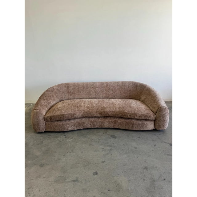 1980s Vintage Custom Made Royère Style Sofa For Sale - Image 5 of 7