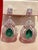 2010s GIA Certified 8Ct Colombian Pear Emerald Diamond Hanging/ Drop Earrings 18K Gold, A Pair For Sale - Image 5 of 18