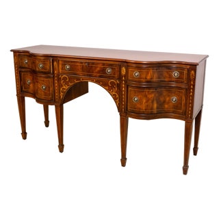 Drexel Covington Park Mahogany Federal Sideboard For Sale