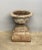 Metal 19th C English Cast Iron Urn on Base For Sale - Image 7 of 7