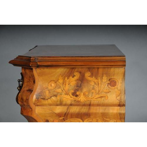 Italian Baroque Inlaid Chests of Drawers, Set of 2 For Sale - Image 15 of 18