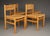 Mid-Century Modern Pine and Seagrass Dining Chairs in the style of Charlotte Perriand, 1960s, Set of 4 For Sale - Image 3 of 11