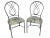 Chromcraft Vintage Chromcraft Dining Side Chairs With Metal Frames - Set of 4 For Sale - Image 4 of 12
