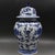 Antique Chinese Ceramic Pot Qing Dynasty Kangxi Marked Blue and White Porcelain Ginger Jar Hand Painted Double Dragon Playing With Pearl Pattern For Sale - Image 4 of 9