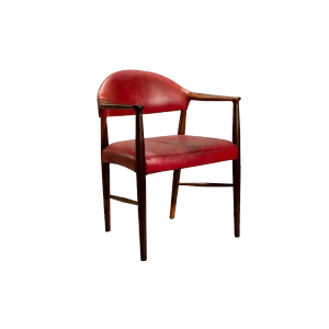 Danish Model 223 Armchair in Rosewood by Kurt Olsen from Slagelse Møbelværk, 1950s