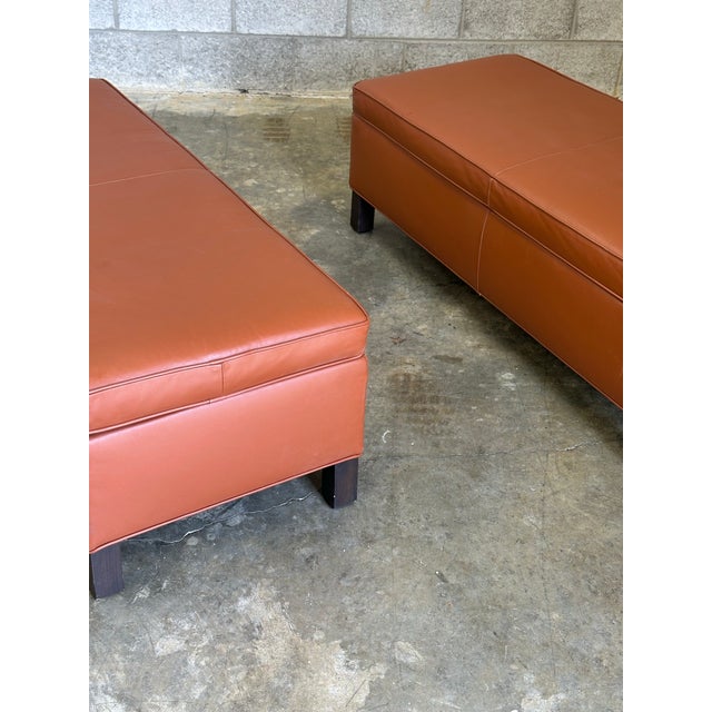 Art Deco 2000s Ludwig Mies Van Der Rohe for Knoll Krefeld Benches- A Pair For Sale - Image 3 of 12