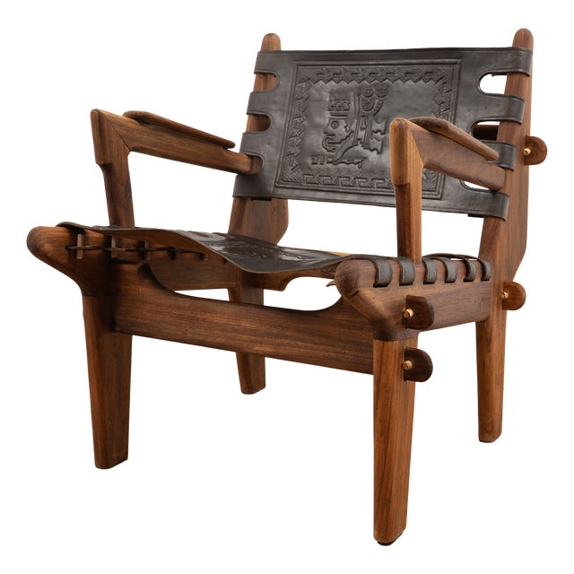 Lounge Chair by Angel Pazmino from Muebles De Estilo, 1960s For Sale