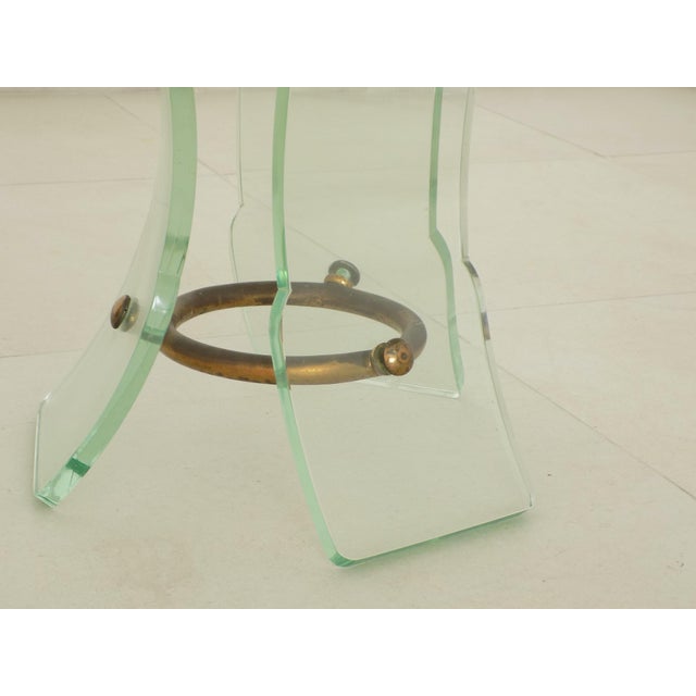 1940s Glass Coffee Table by Pietro Chiesa for Fontana Arte, 1940 For Sale - Image 5 of 7