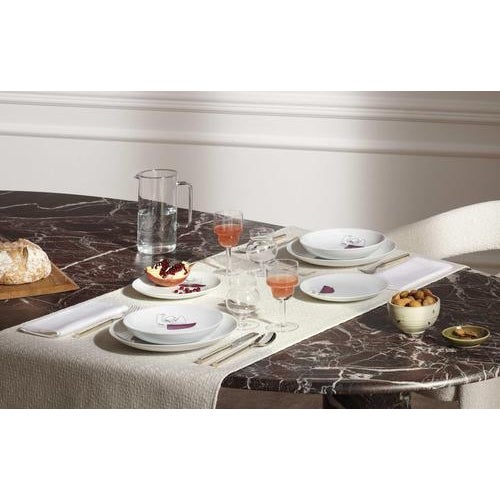 Service Prunier Coffee Plates and Cups by Le Corbusier for Cassina, Set of 4 For Sale - Image 11 of 14