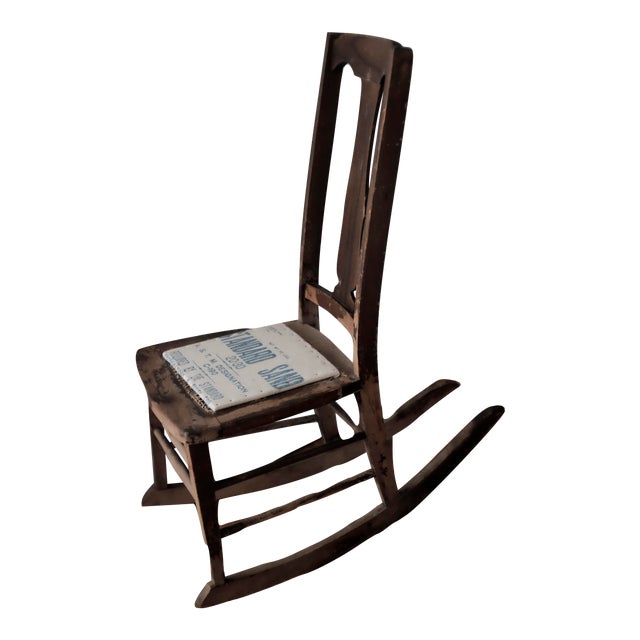 Antique Sewing Nursing Rocking Chair Chairish