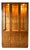 Vintage Drexel Heritage Woodbriar II Collection Illuminated Three-Door For Sale