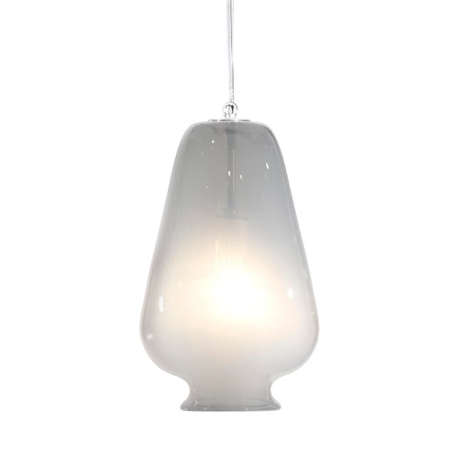 Not Yet Made - Made To Order Mars Pendant Light from the Versuvius Collection in Opal For Sale - Image 5 of 5