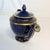Blue 1950s Vintage Art Deco Hollywood Regency Cobalt Tea Pot, Hall China Company. For Sale - Image 8 of 12