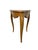 Ethan Allen Vintage Ethan Allen French Country End Side Triangle Corner Table Distressed Finish 246 For Sale - Image 4 of 11