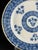 Large Delft Blue Faience Wall Plate, Netherlands, 1820 For Sale - Image 5 of 9