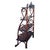 Mid 19th Century Vienna Secession Scrolling Oak Waterfall Étagère by Gebrüder Thonet, Attributed For Sale - Image 4 of 12