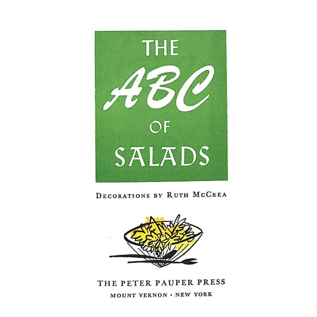 [61] pp. The Peter Pauper Press 1958 7 1/2" x 4 1/2" Carpe Kitchen! The door of the Peter Pauper vault has swung open to...