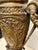 Metal Late 20th Century Pair of Bronze French Neoclassical Figural Handle Urns For Sale - Image 7 of 11
