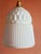 Vintage White Glass Pendant Lights, 1990s, Set of 2 For Sale - Image 6 of 10