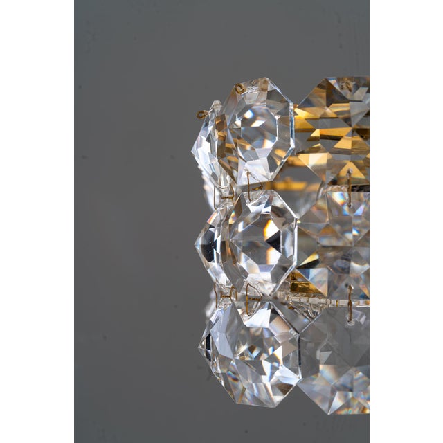 Mid-Century Modern Chandelier from Bakalowits, Vienna, Austria, 1950s For Sale - Image 3 of 18