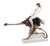 Nude on Ostrich in Porcelain from Rosenthal Selb, Germany, 1922 For Sale