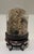 Cabinet of Curiosities Glass Cloche With Bird’s Nest Wrapped in Dried Gypsophila on Decorative Asian Wooden Stand For Sale - Image 15 of 15