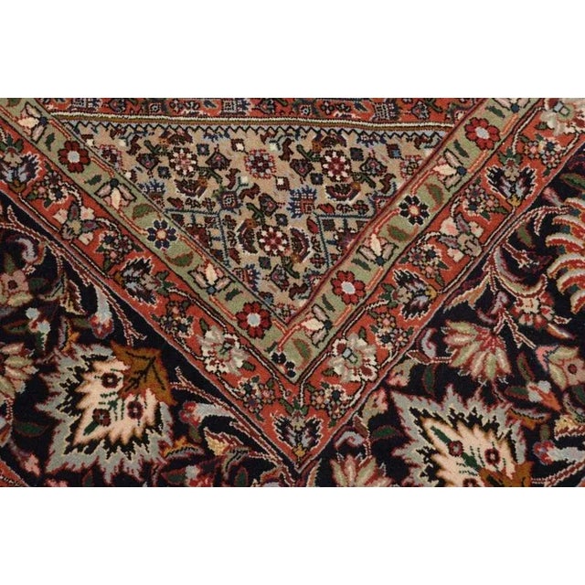 Bijar Hand-Knotted Rug in Virgin Wool For Sale - Image 6 of 10