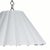 2020s Allison Scalloped Shade Pendant Large, Polished Nickel For Sale - Image 5 of 8