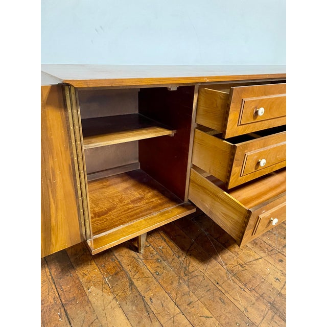 Wood Mid-Century Modern Credenza Dresser For Sale - Image 7 of 7
