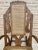 Set of 20th Century Art Deco Bentwood Rocking Chairs with Reed Seats For Sale - Image 4 of 11