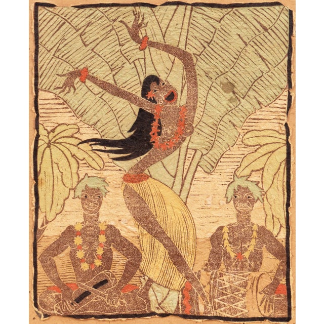 'Tahitian Dancer' by Hal Steward Wilcox For Sale
