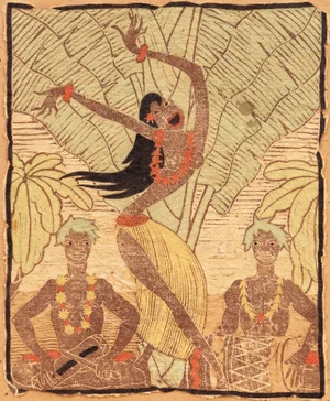 'Tahitian Dancer' by Hal Steward Wilcox