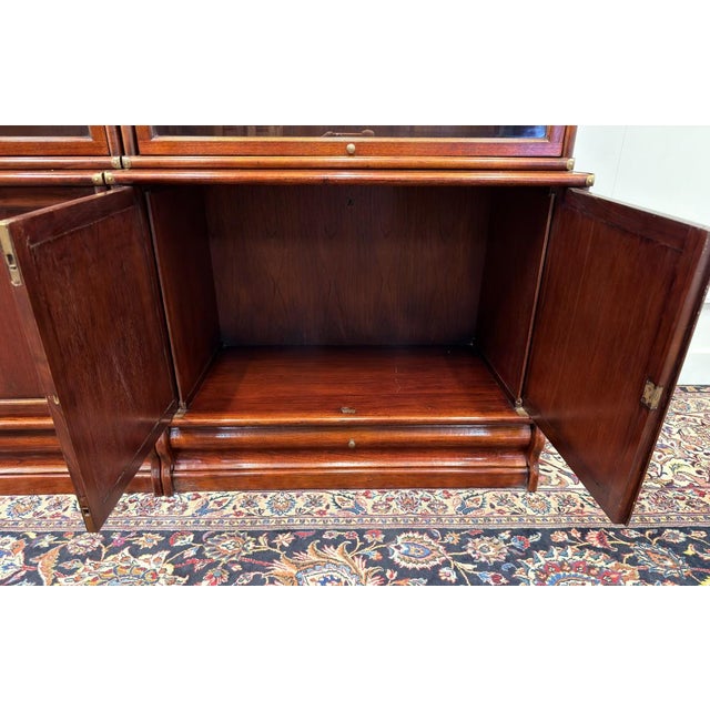 English Bookcase from Globe Wernicke, Set of 3 For Sale - Image 16 of 18