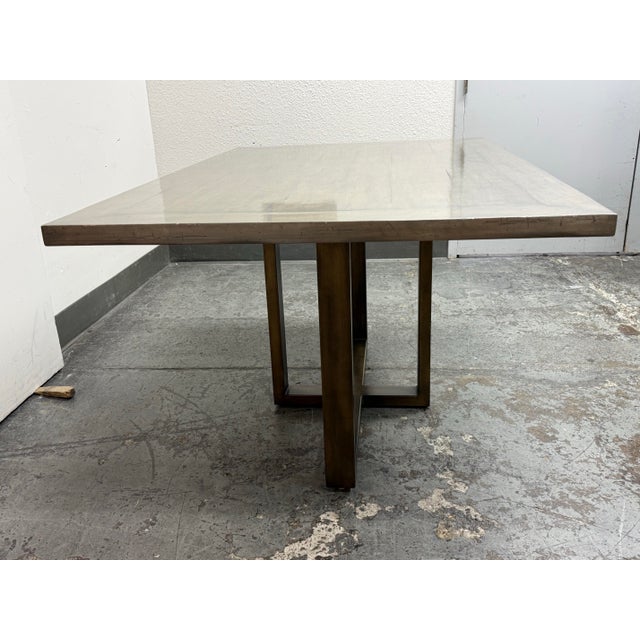 Parish Co. Bespoke Rectangular Dining Table For Sale - Image 4 of 12