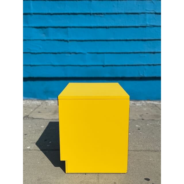 1960s 1960's Colormates Style Yellow Chest of Drawers For Sale - Image 5 of 13