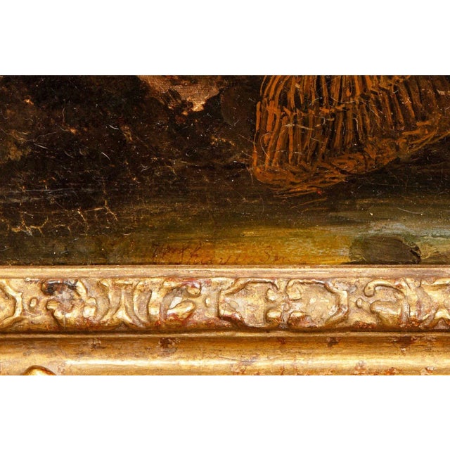 English Antique Landscape Oil Painting “Start of the Day” by William Shayer Sr. For Sale - Image 10 of 12