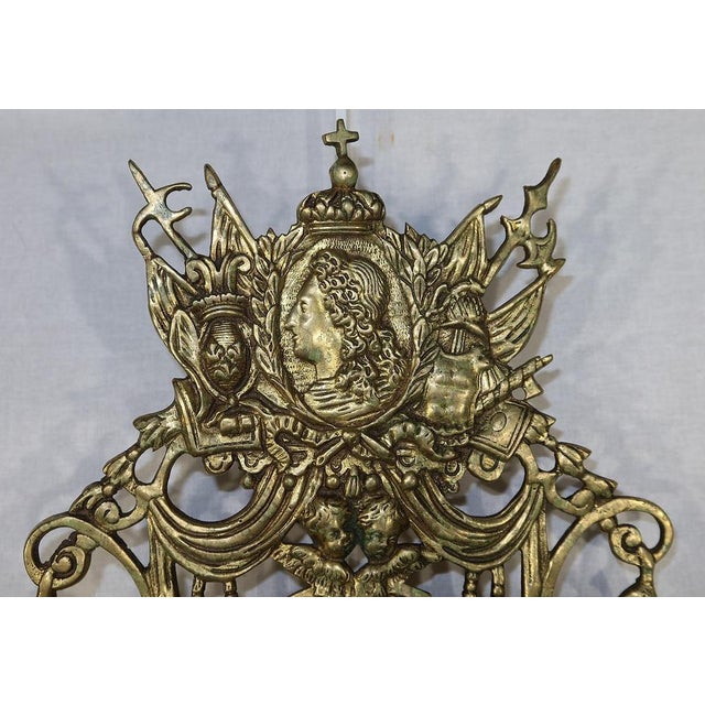 Mid-19th Century Napoleon III 3-Branch Gilt Bronze Candle Sconces, Set of 2 For Sale - Image 12 of 18