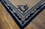 Textile 1890s Ivory Blue Open Antique Chinese Peking Dragon Carpet 10'2"x12'8" Wool Rug For Sale - Image 7 of 8