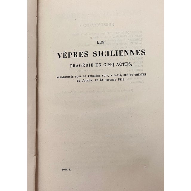 Antique French Red Leather Bound Books - Set of 3 For Sale - Image 12 of 18
