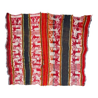 Vintage Q’ero Mestana / Peruvian Aguayo Cloth For Sale