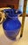 Add a touch of vintage charm to your home decor with this stunning Anchor Hocking glass vase. The cobalt blue color and...