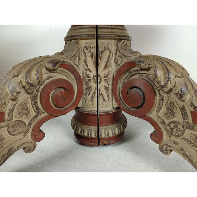 Antique Table in Marble For Sale - Image 14 of 18