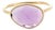Late 20th-Century 18 Karat Yellow Gold Triangular Amethyst Bezel Ring, Size 6.25 For Sale